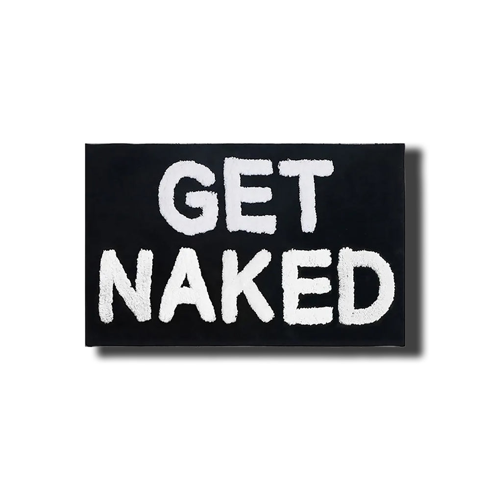 "Get Naked" Bath Mat