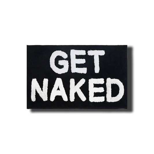"Get Naked" Bath Mat