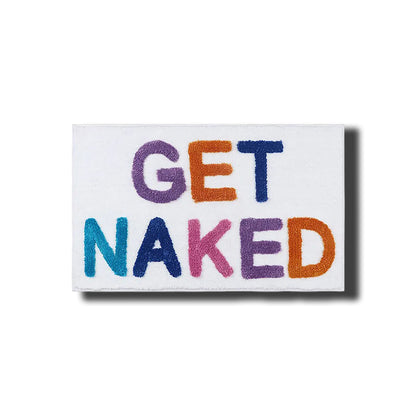 "Get Naked" Bath Mat