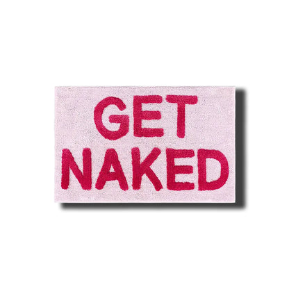 "Get Naked" Bath Mat